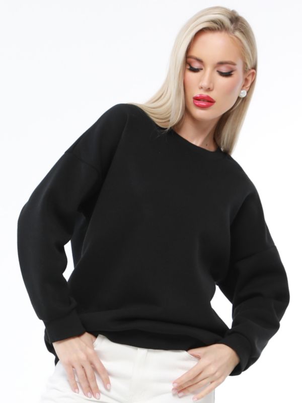 Warm black sweatshirt