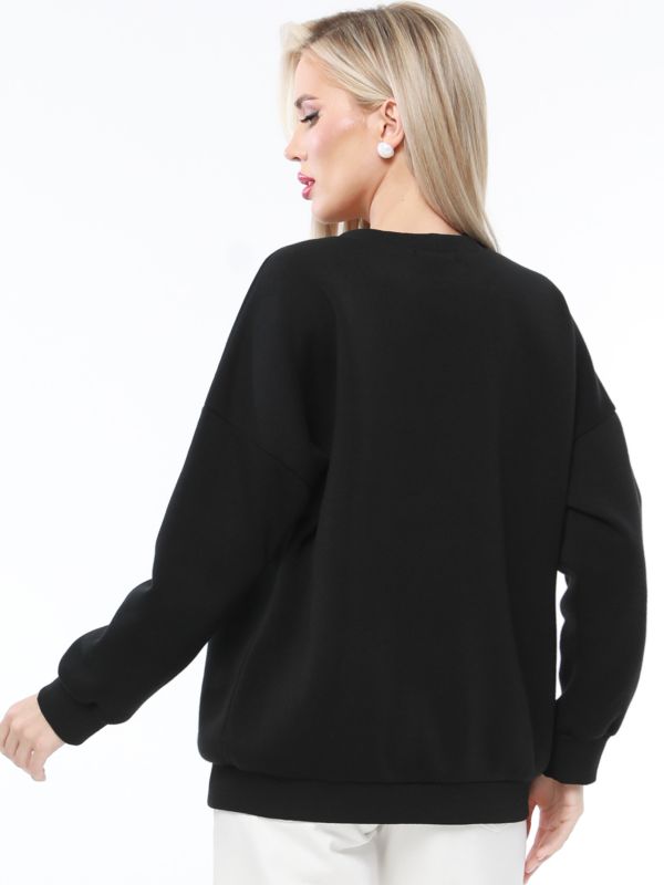 Warm black sweatshirt