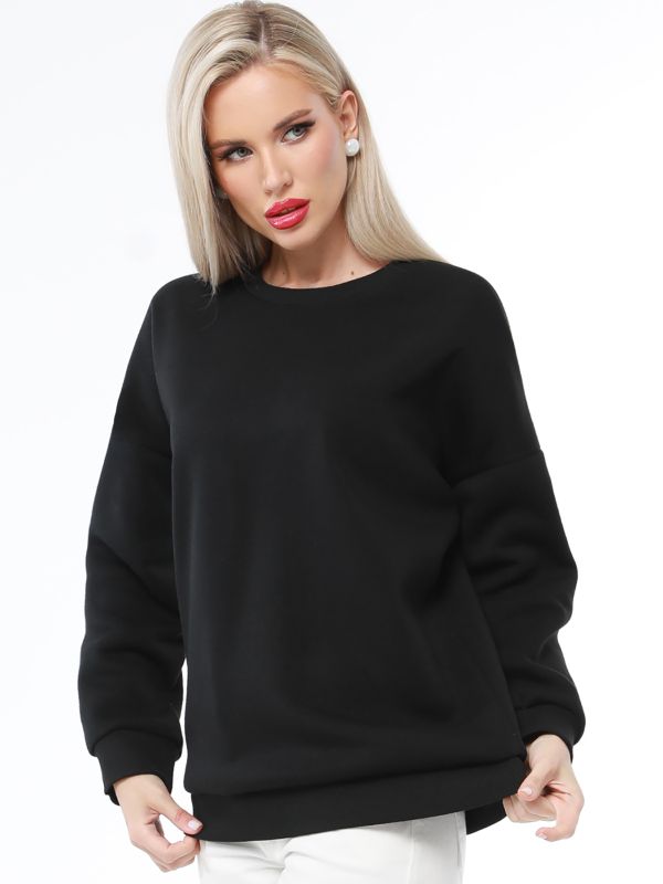 Warm black sweatshirt