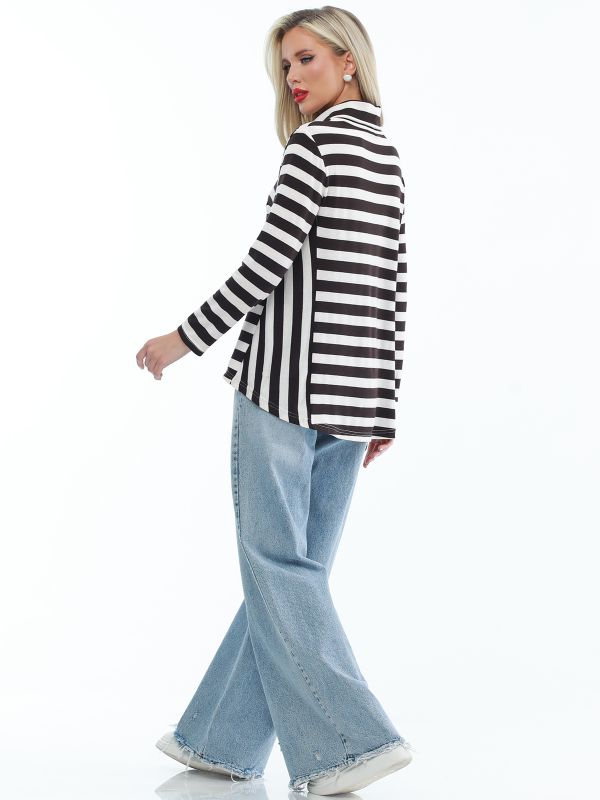 Longsleeve A-silhouette in stripes