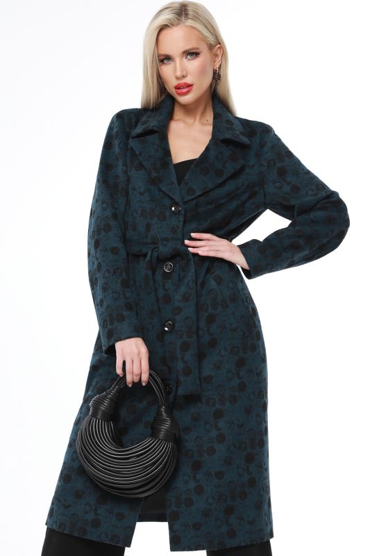 Demi-Seasonal coat with belt