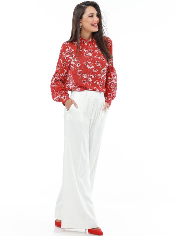 Blouse Diva, red