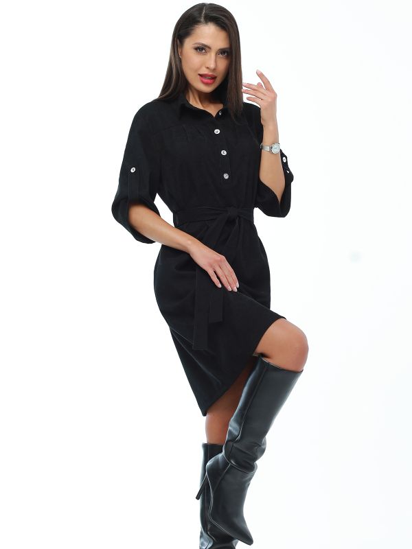 Dress Real Fashionista, black new