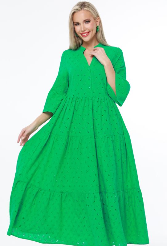 Dress Lubim bright, green