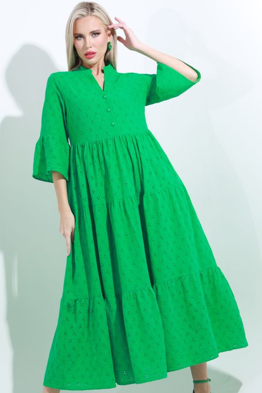 Dress Lubim bright, green