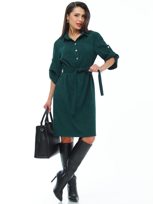 Dress Real Fashionista, emerald