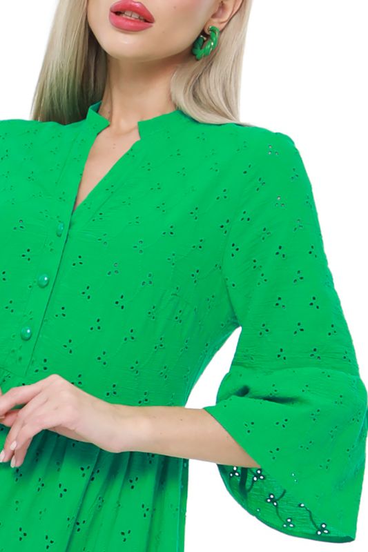 Dress Lubim bright, green