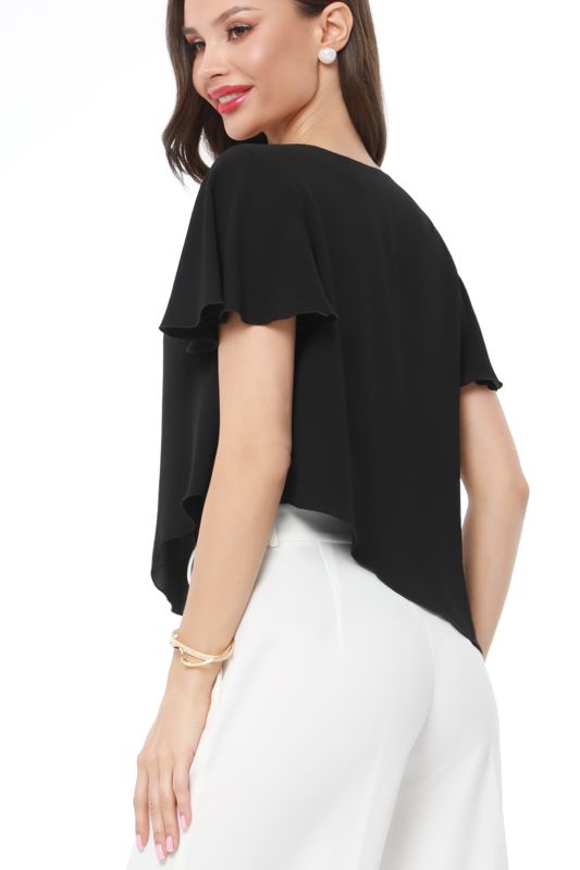 Blouse It's easy and simple, black