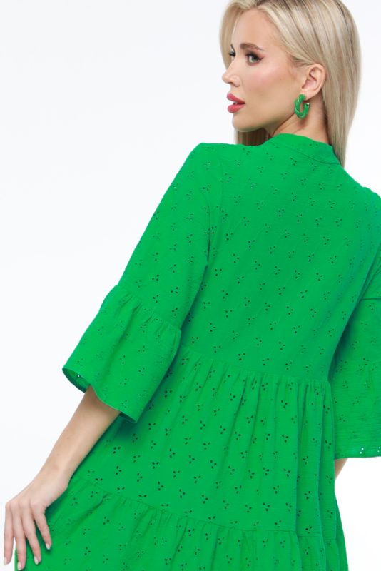 Dress Lubim bright, green