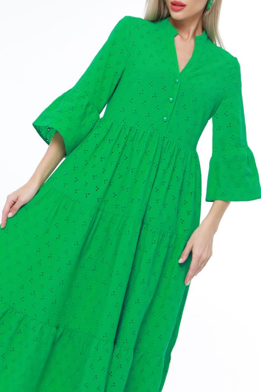 Dress Lubim bright, green