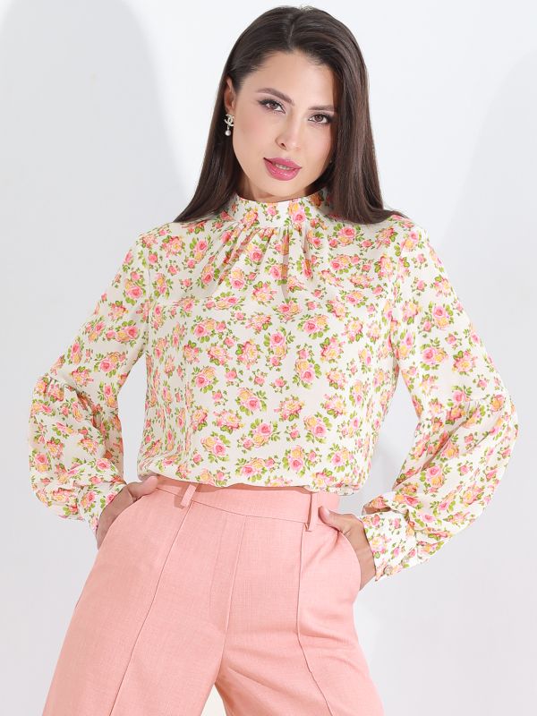 Blouse Diva, rose