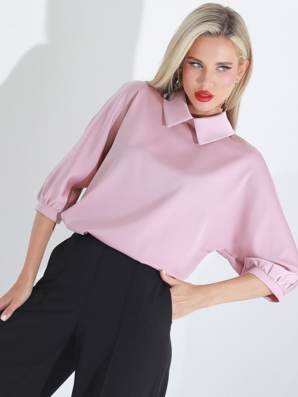 Blouse Look perfect, pink.