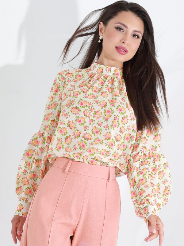 Blouse Diva, rose