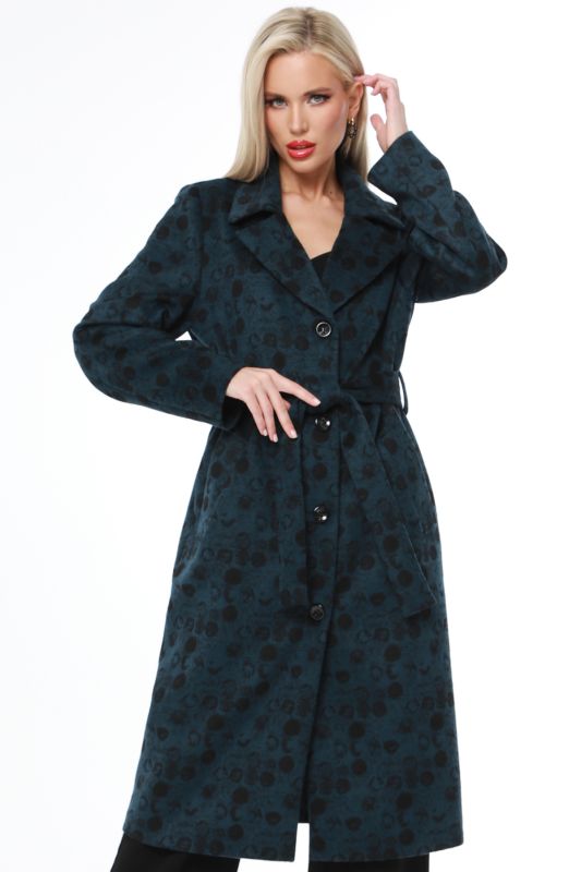 Demi-Seasonal coat with belt