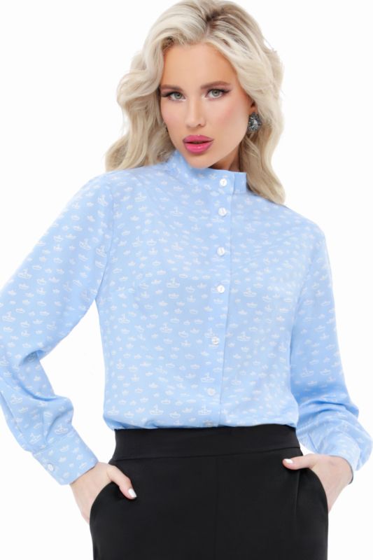 Blouse Suzanne, blue