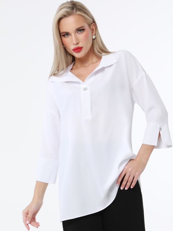 Blue Dream Blouse, white.