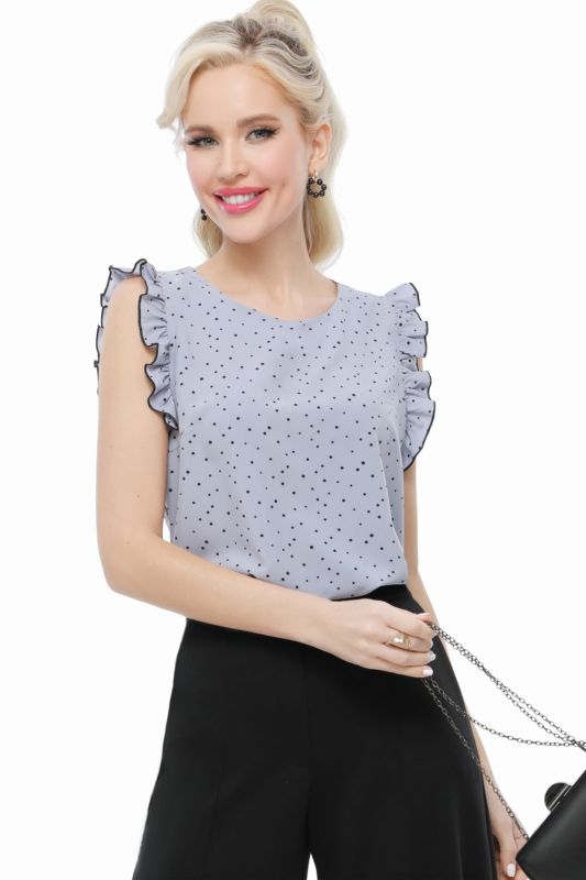 Blouse Selena, gray