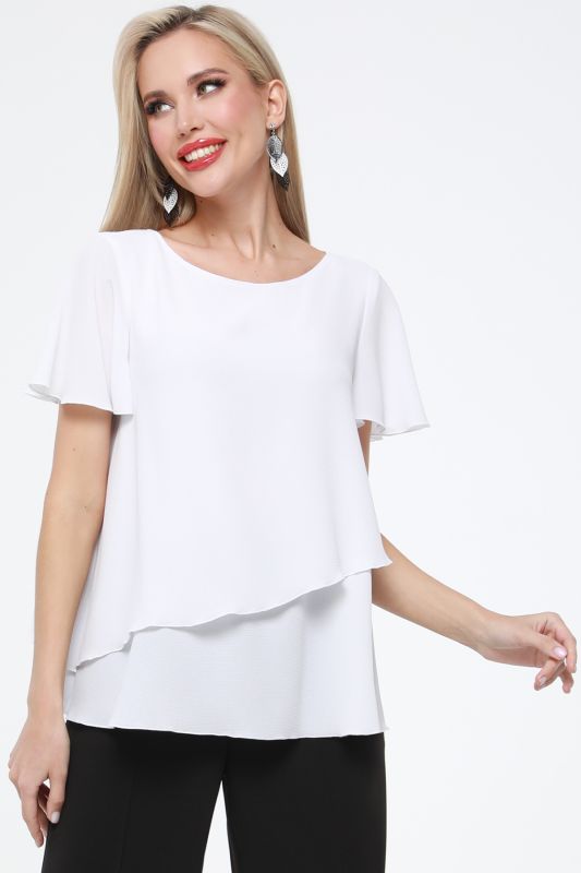 Blouse Everything is easy and simple, white