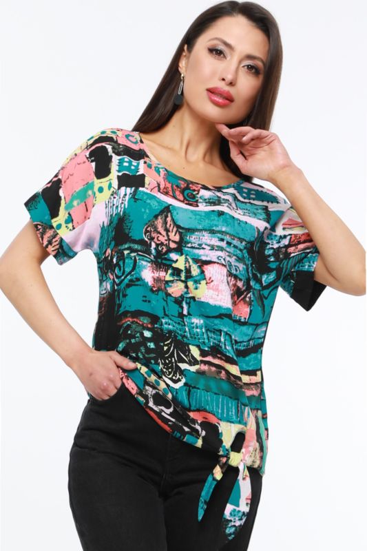 Lizzie blouse, print