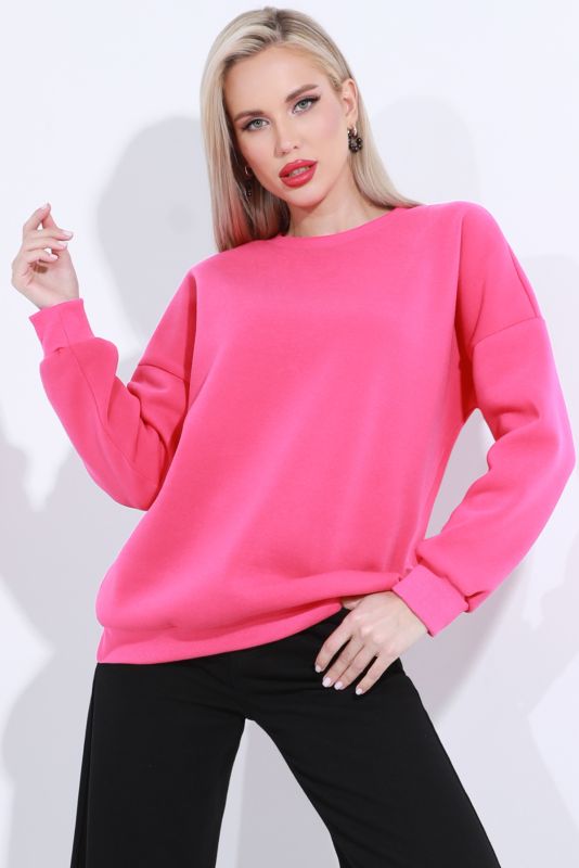 Pink warm sweatshirt