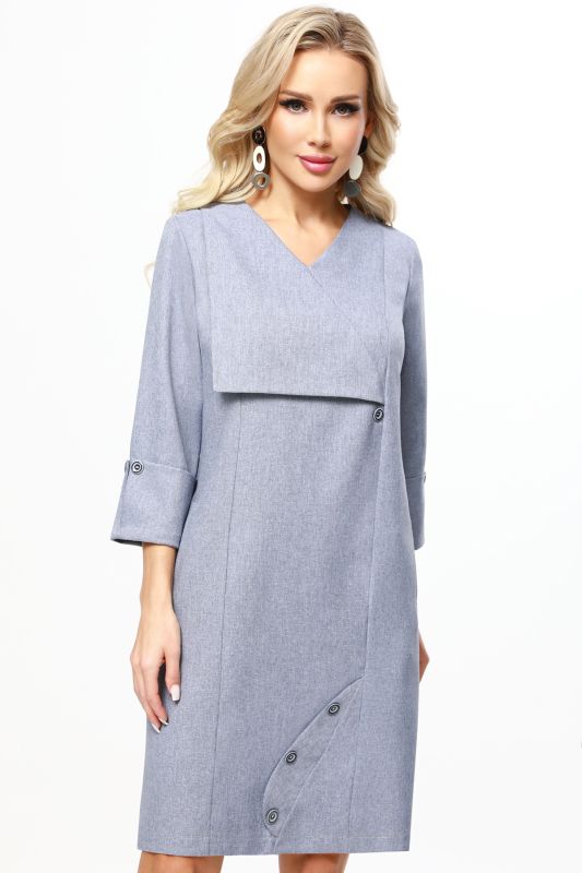 Dress gray with pockets