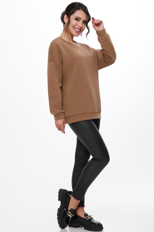 Oversize Mocha Sweatshirt