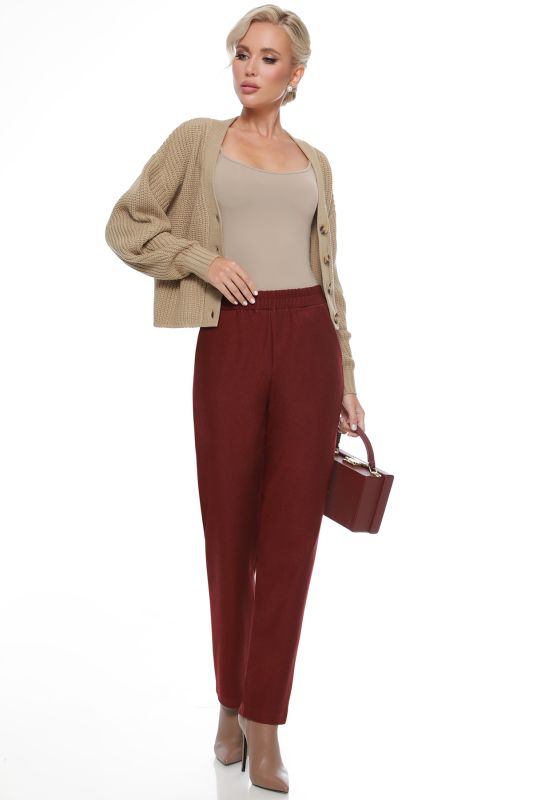 Classic burgundy pants