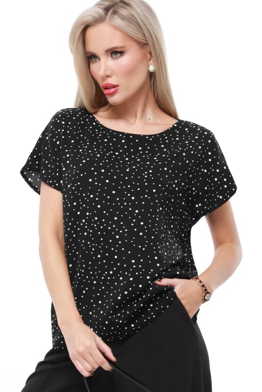 Blouse Celeste, black.