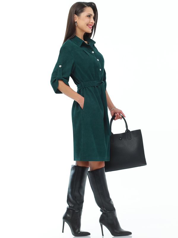 Dress Real Fashionista, emerald