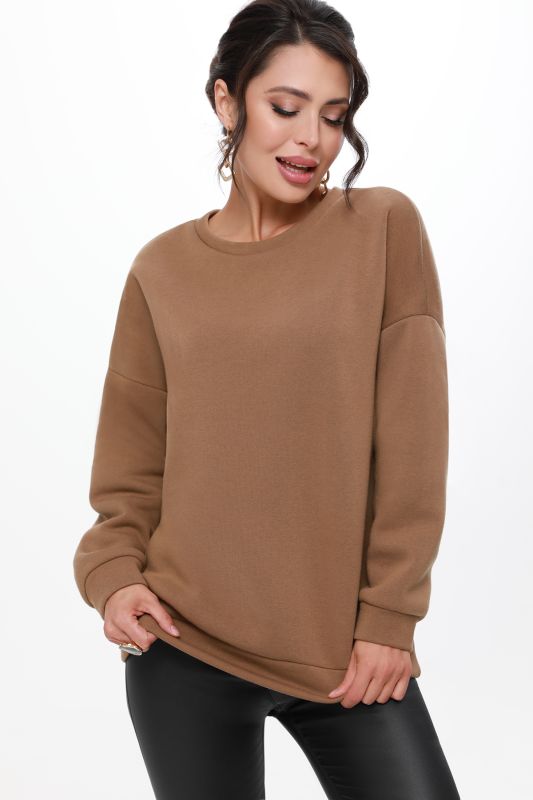 Oversize Mocha Sweatshirt