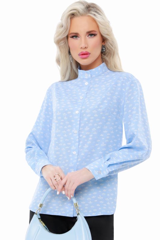 Blouse Suzanne, blue