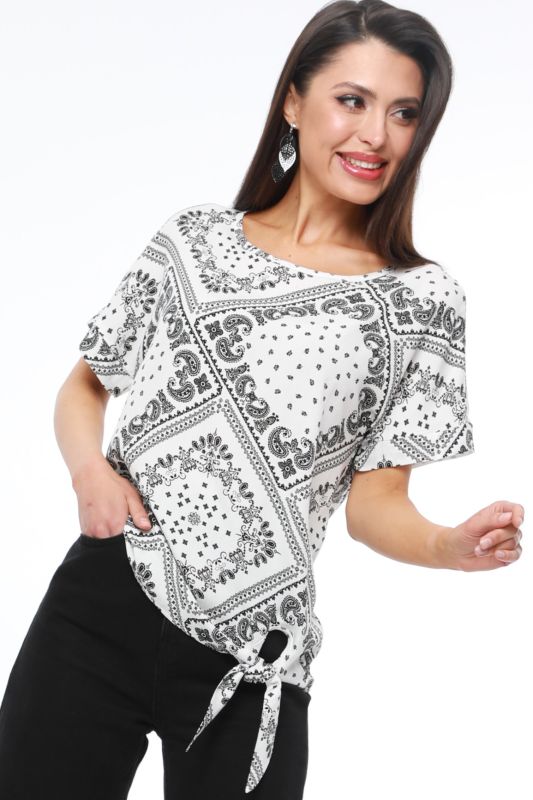 Lizzie blouse, white.