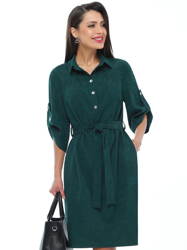 Dress Real Fashionista, emerald