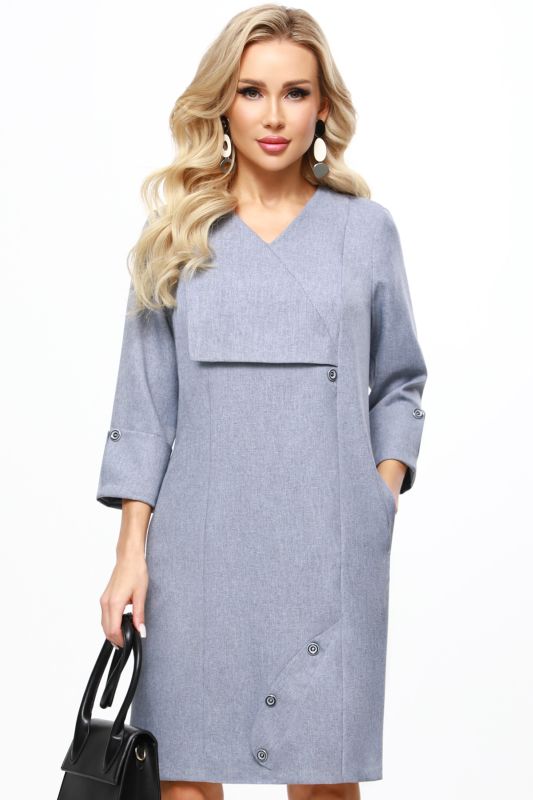 Dress gray with pockets