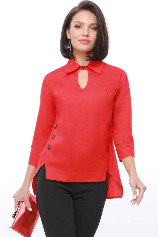 Blouse Gloris, red