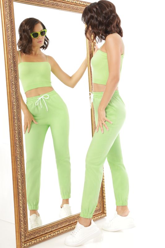 Sport pants light green