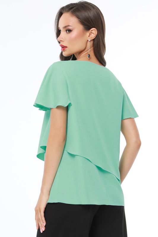 Blouse Everything is easy and simple, green