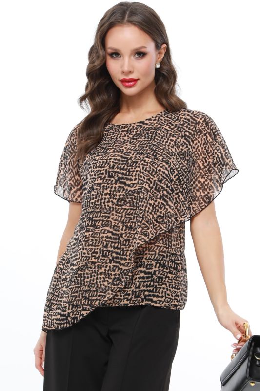 Blouse Mandy, brown