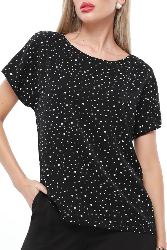 Blouse Celeste, black.