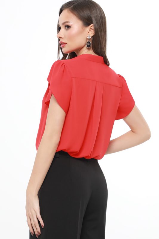 Charlize's blouse, red