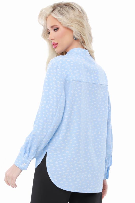 Blouse Suzanne, blue