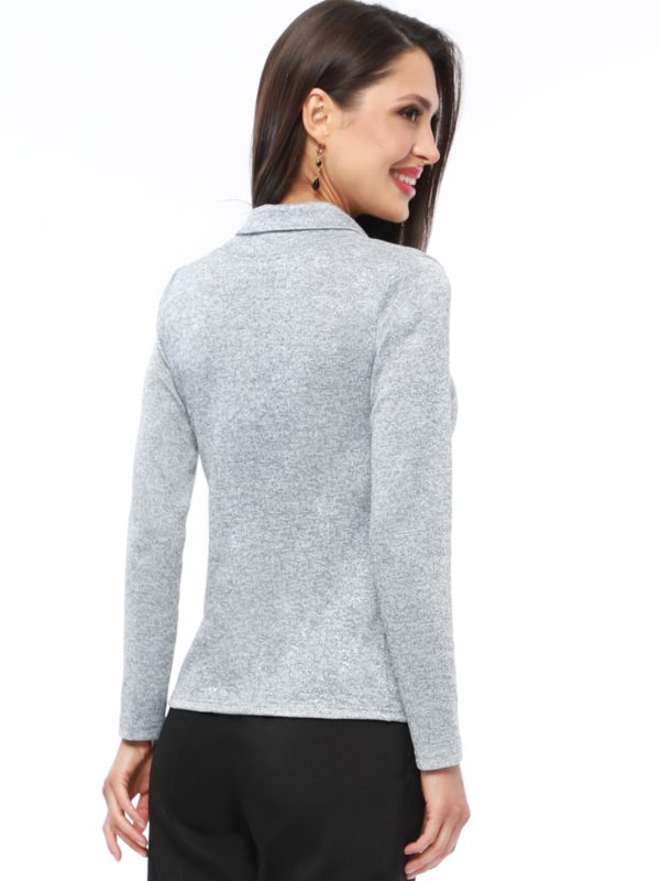 Blouse Odette, gray