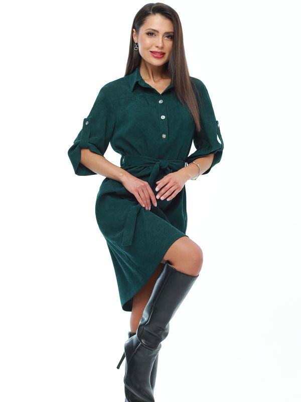 Dress Real Fashionista, emerald