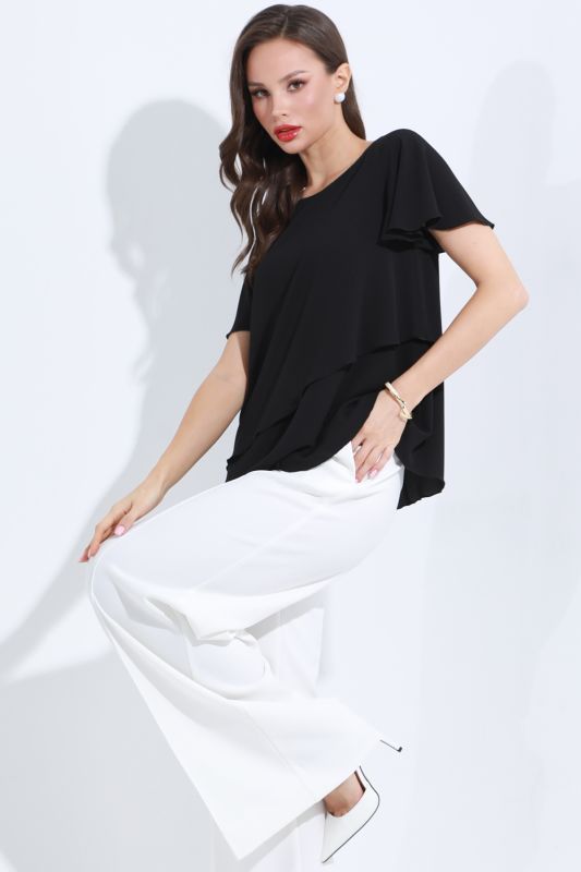 Blouse It's easy and simple, black