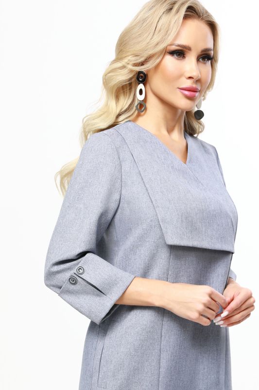 Dress gray with pockets