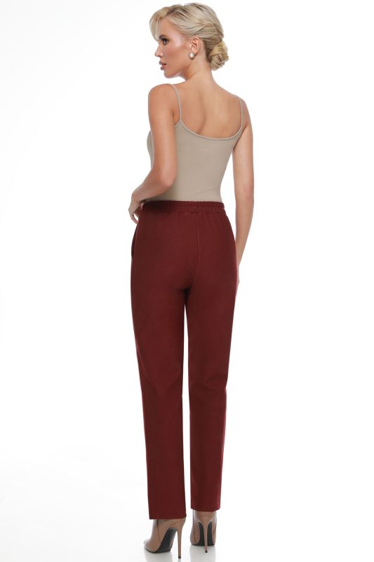 Classic burgundy pants