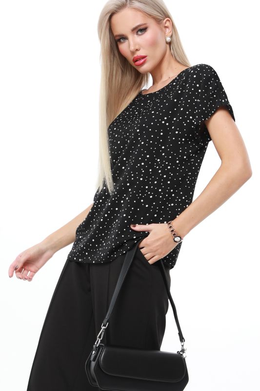 Blouse Celeste, black.