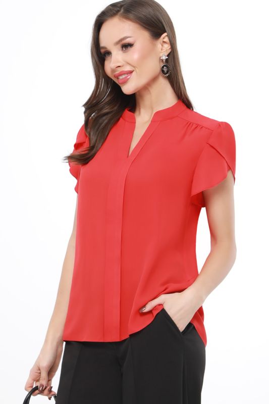 Charlize's blouse, red