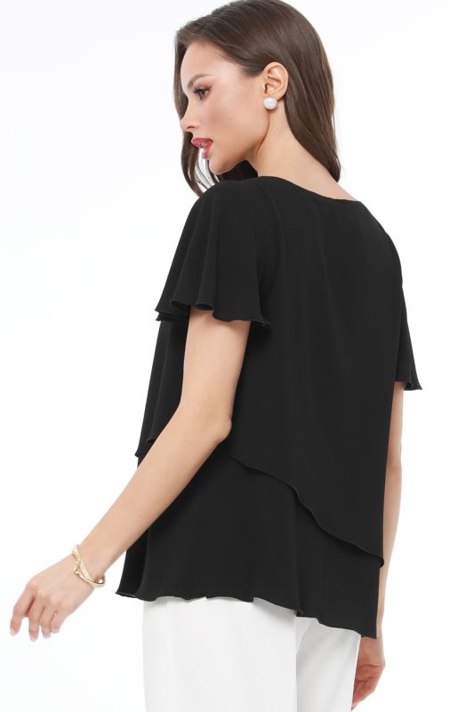 Blouse It's easy and simple, black