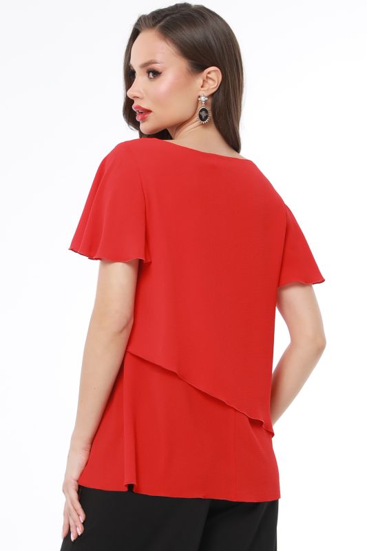 Blouse Everything is easy and simple, red